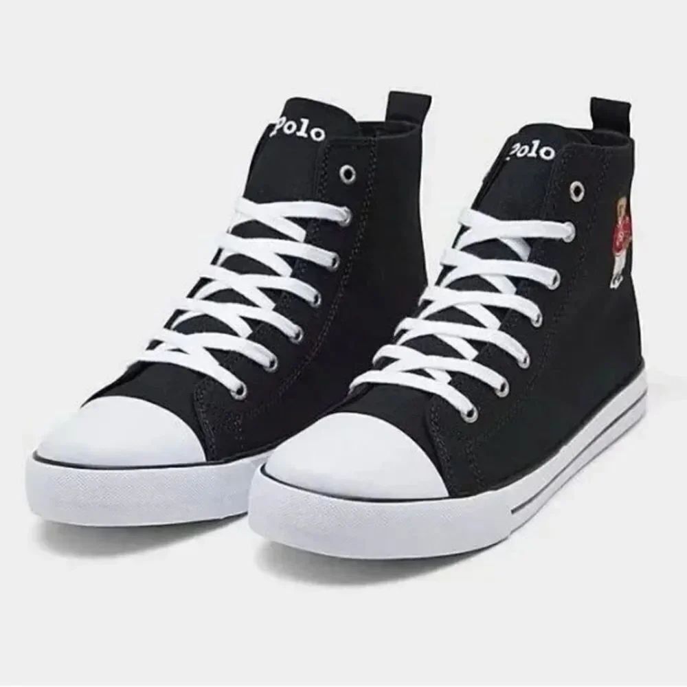Polo by Ralph Lauren Hamptyn Polo Bear High-Top Sneaker USA in Size 3
